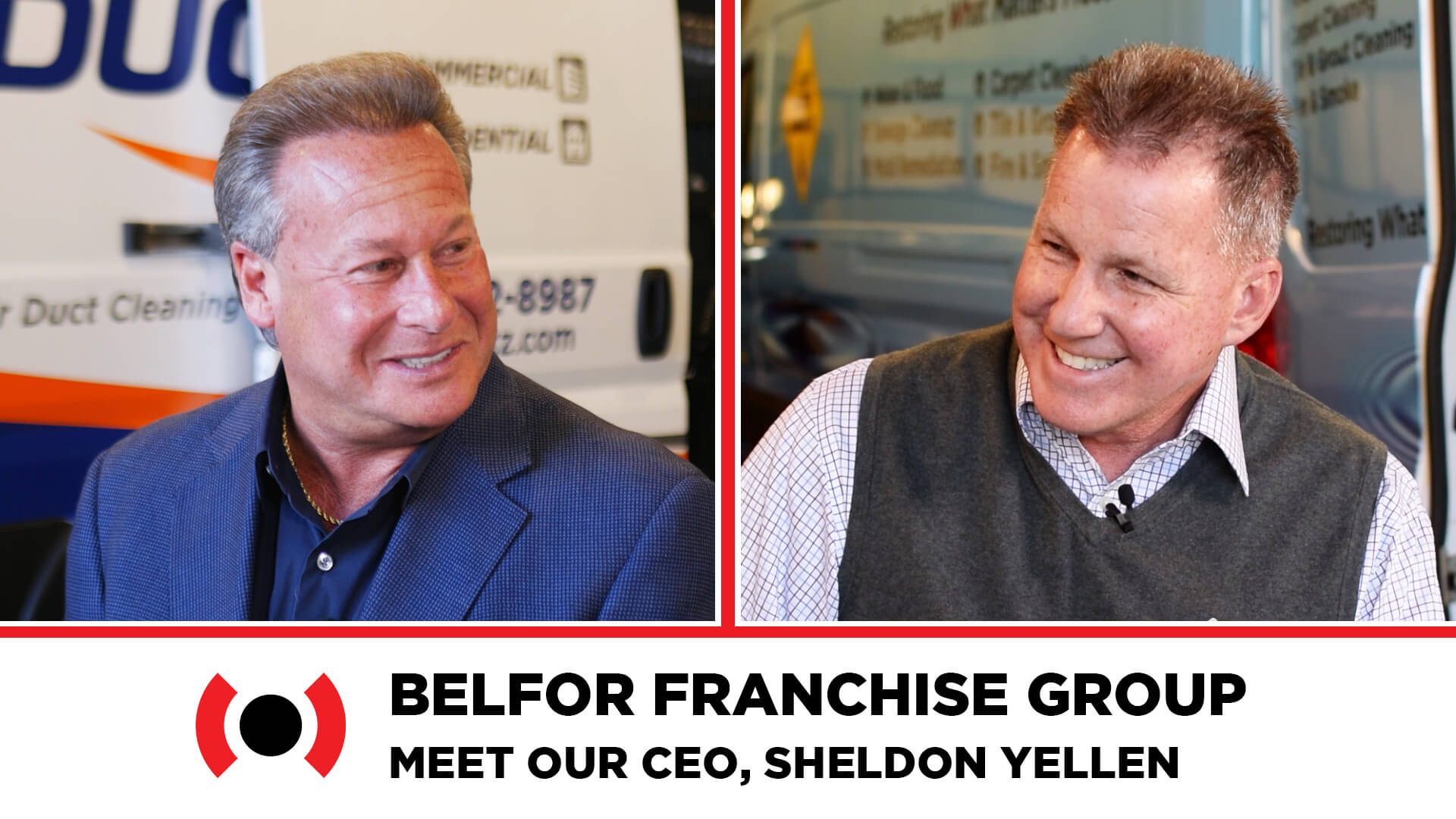 HOODZ franchise BELFOR Franchise Group CEO Sheldon Yellen and Ken Osness